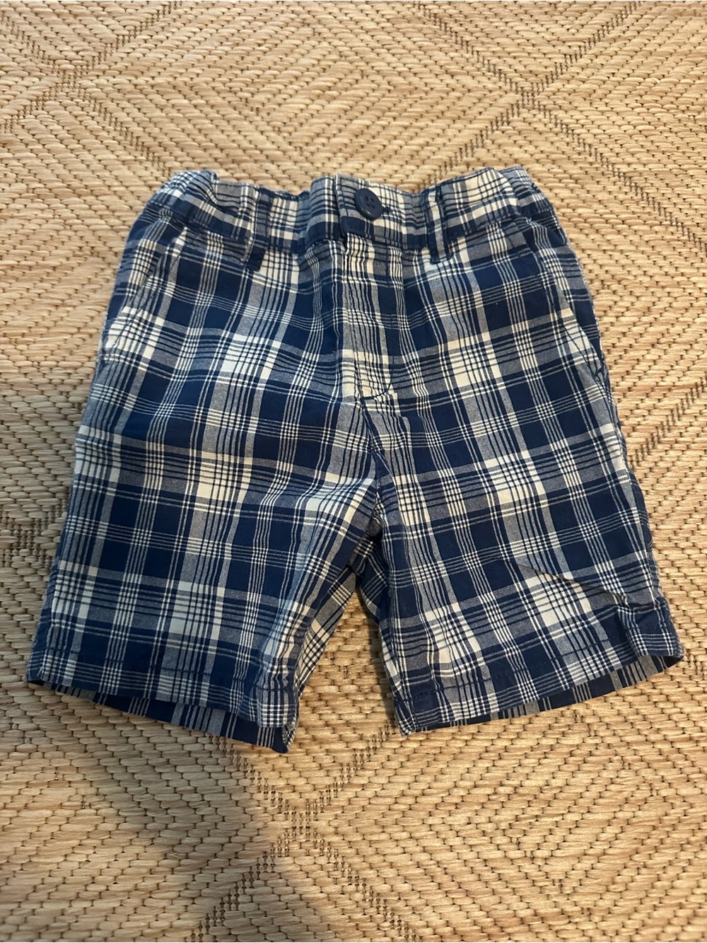 Children’s Place Blue Plaid Kids Shorts 2T